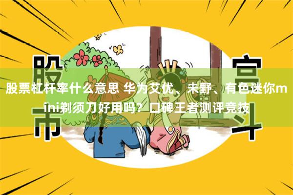 股票杠杆率什么意思 华为艾优、未野、有色迷你mini剃须刀好用吗？口碑王者测评竞技