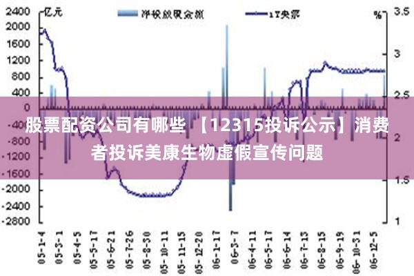 股票配资公司有哪些 【12315投诉公示】消费者投诉美康生物虚假宣传问题