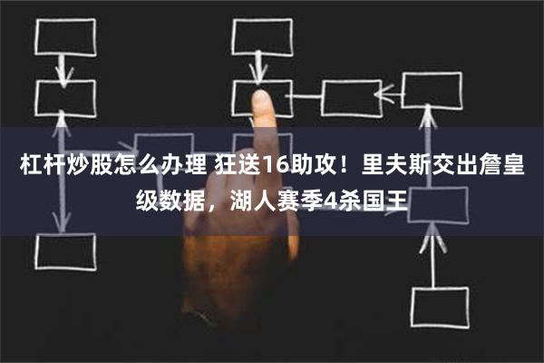 杠杆炒股怎么办理 狂送16助攻！里夫斯交出詹皇级数据，湖人赛季4杀国王